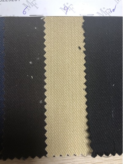 ZS-TGCG UN30158W 全棉粗斜竹節布  57/8' 360gm  防水 防油 防污  後面照